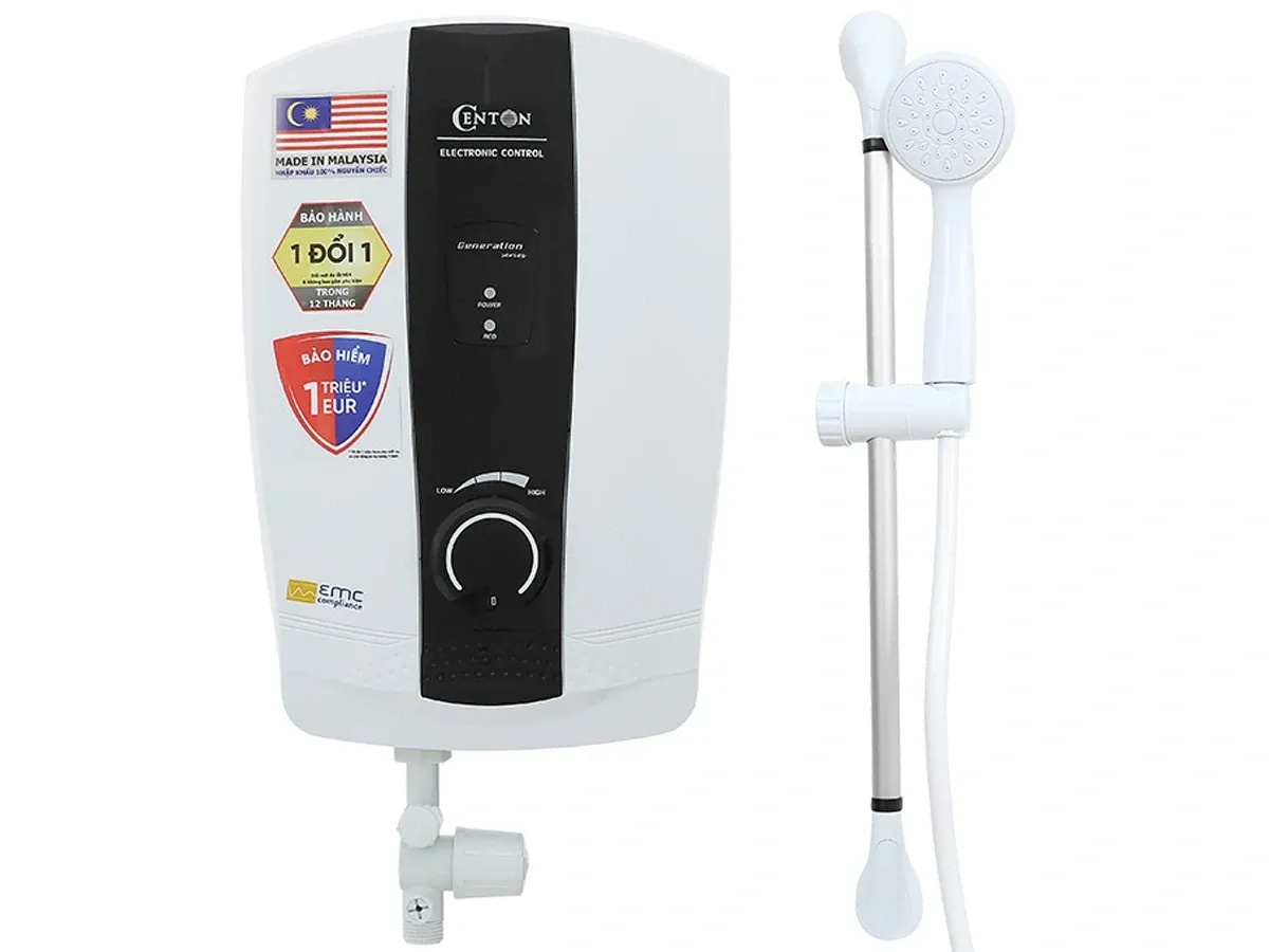 Máy nước nóng Centon WH8338E EMC 4.500W