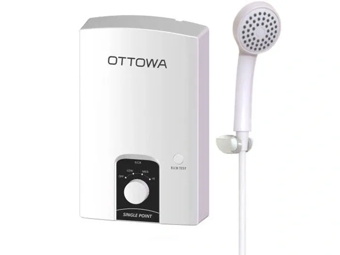 Máy nước nóng trực tiếp có bơm trợ lực OTTOWA TC45P02