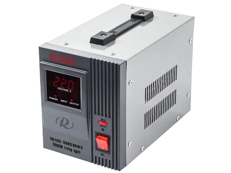 Máy ổn áp Resanta 63/6/49 (loại rơ le, 2.000W)
