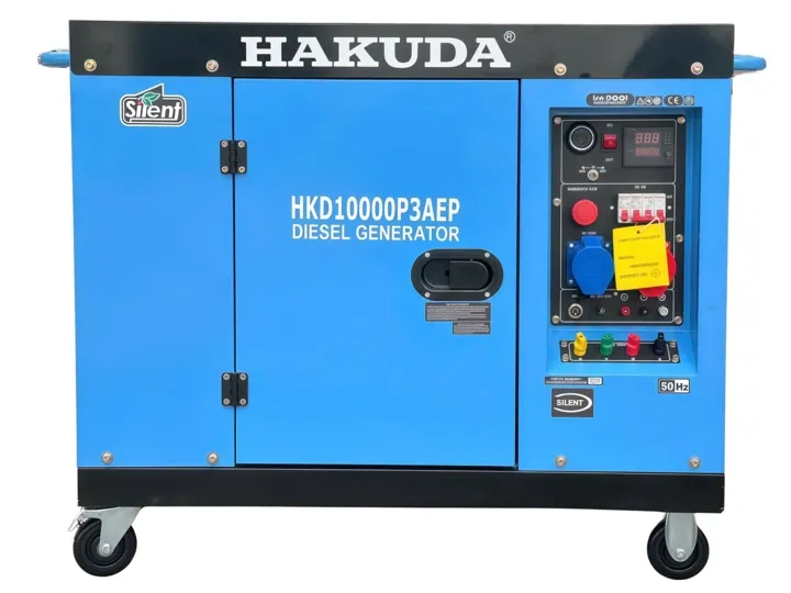 Máy phát điện chạy dầu Hakuda 10KW HKD10000P3AEP 3 pha