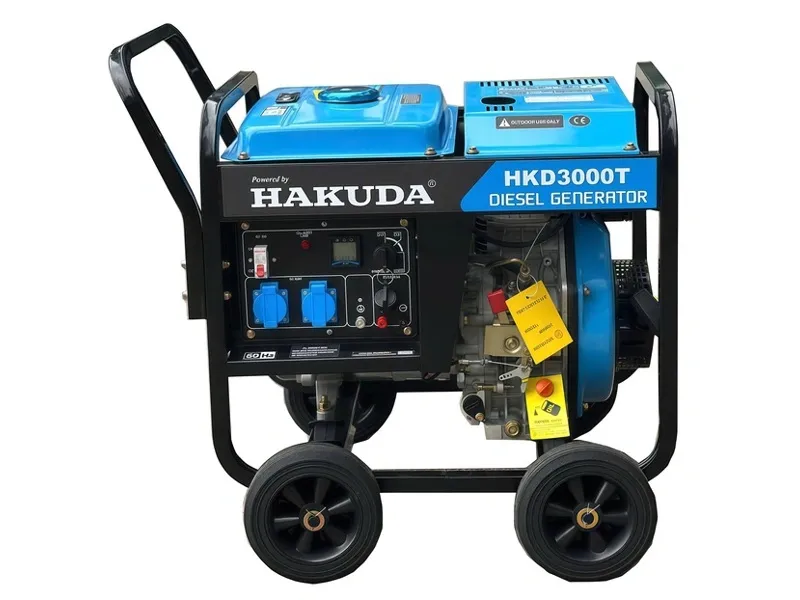 Máy phát điện chạy dầu Hakuda 3KW HKD3000T