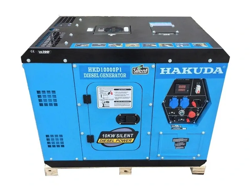 Máy phát điện chạy dầu Hakuda HKD10000P1 (1 pha, 10KW)