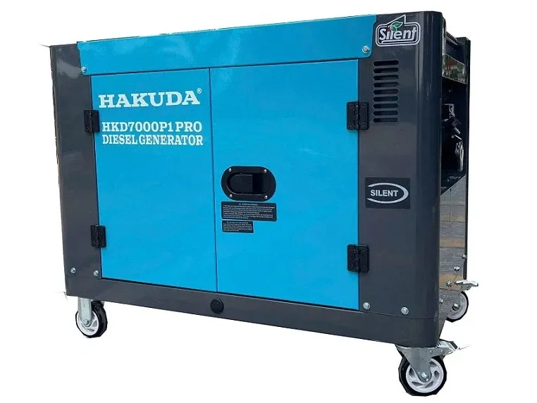Máy phát điện chạy dầu Hakuda HKD7000P1 PRO (cách âm, 7KW)