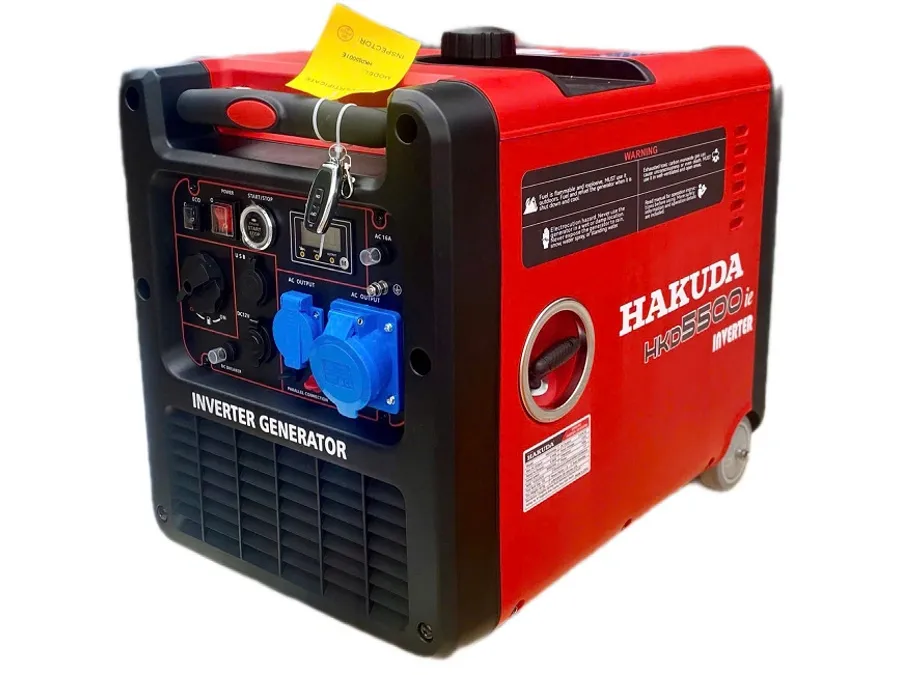 Máy phát điện chạy xăng Inverter 5KW Hakuda HKD5500ie siêu cách âm