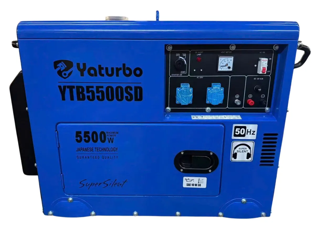 Máy phát điện Yaturbo cách âm YTB5500SD (5.5KW)
