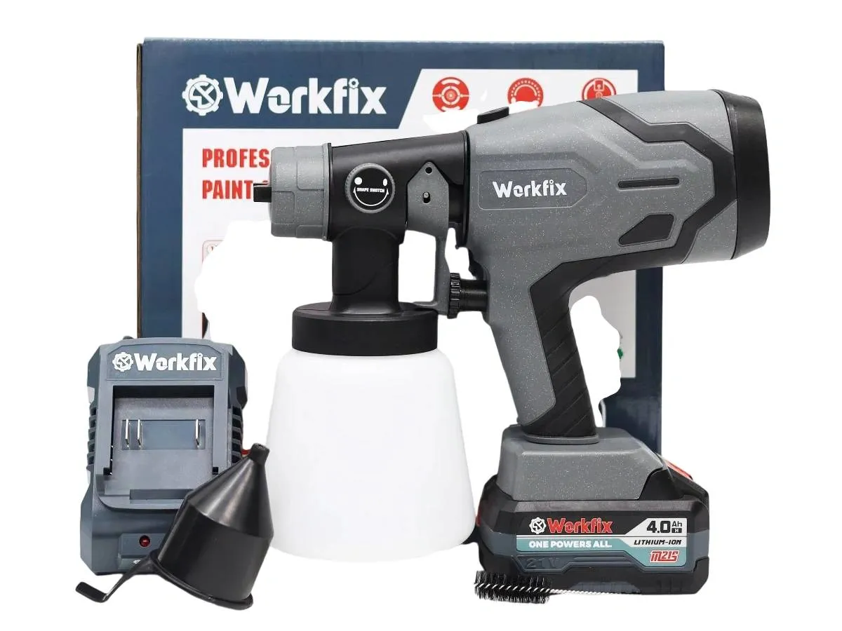 Máy phun sơn dùng pin Workfix WF-SPS800X (1 pin, 1 sạc)