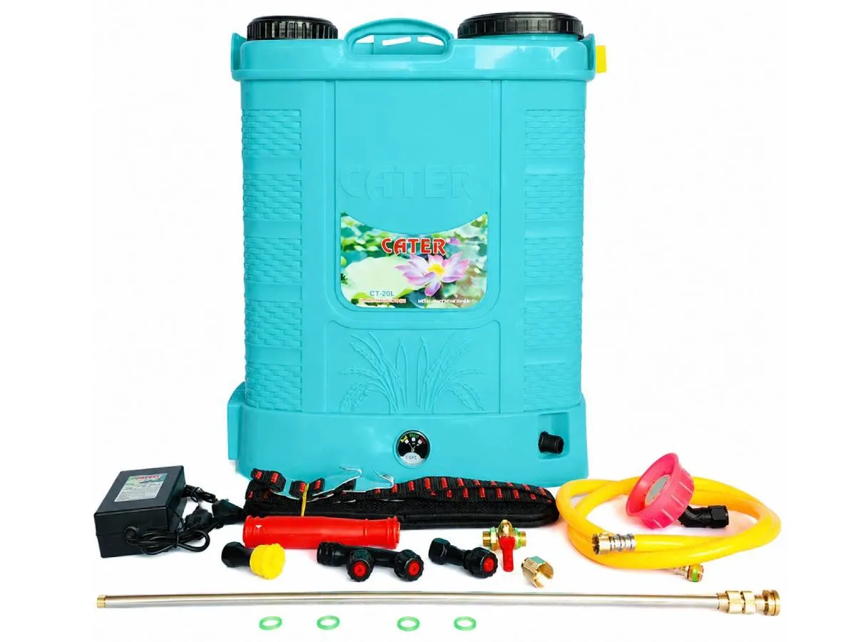 Máy phun thuốc điện bơm đôi Cater CT-20L