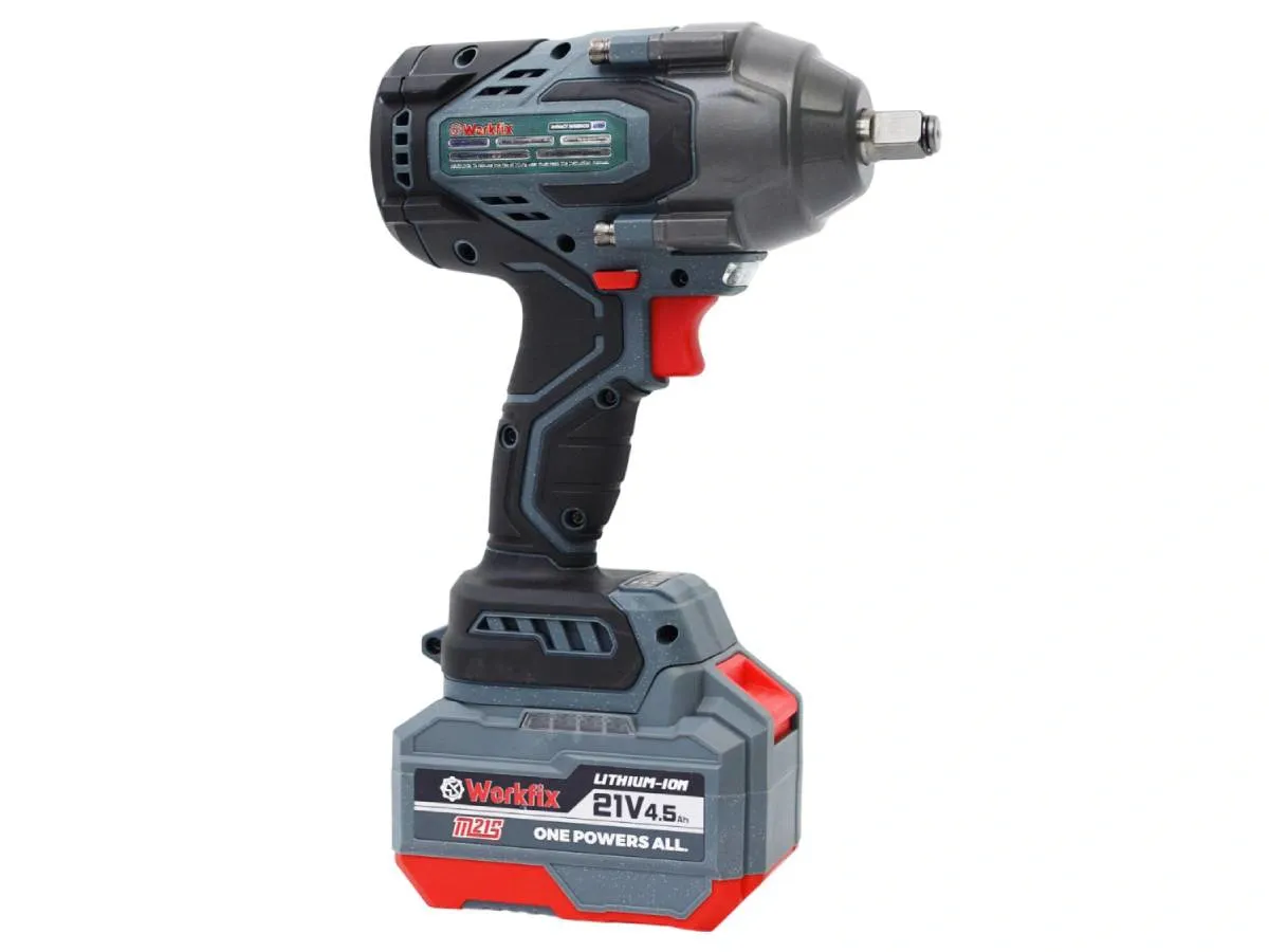 Máy siết bu lông dùng pin Workfix WF-IW1100N (2 pin, 1 sạc)