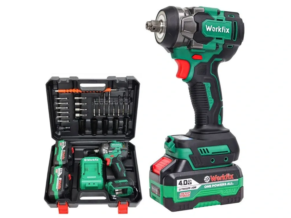 Máy siết bu lông dùng pin Workfix WF-IW470BL