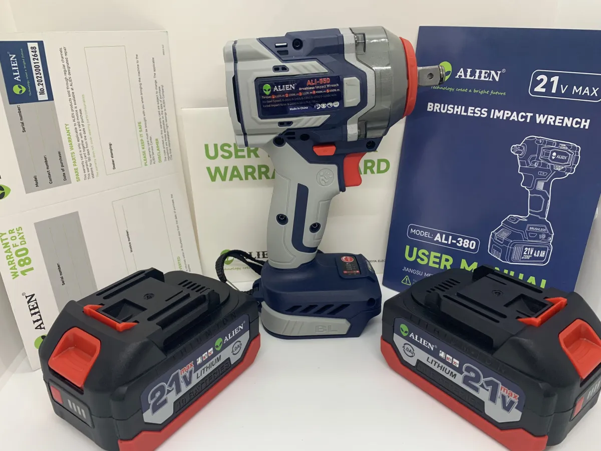 Máy siết bu lông pin 21V/4.0AH Alien ALI-550 SET
