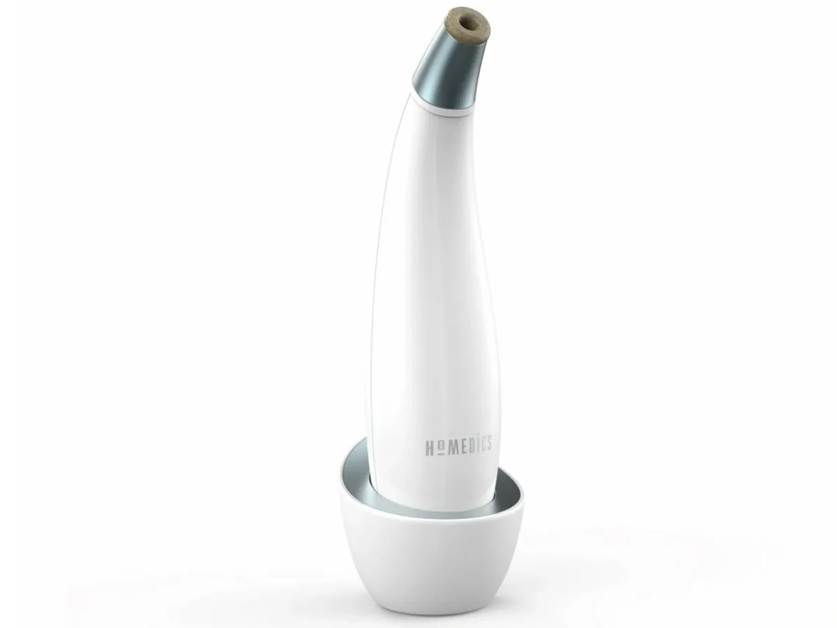 Máy siêu mài mòn tẩy da chết cầm tay kèm massage lạnh Homedics MD-100-EU2