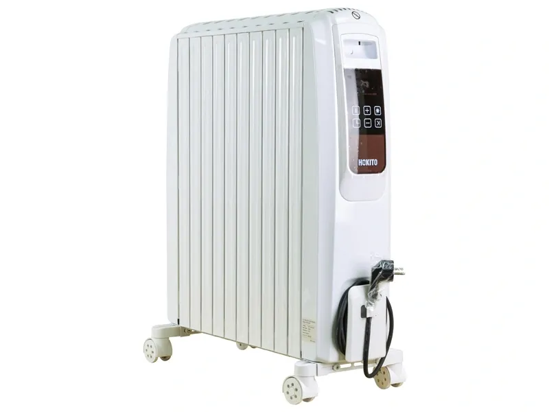 Máy sưởi dầu Hokito HK-6102E (10 thanh, điều khiển từ xa)