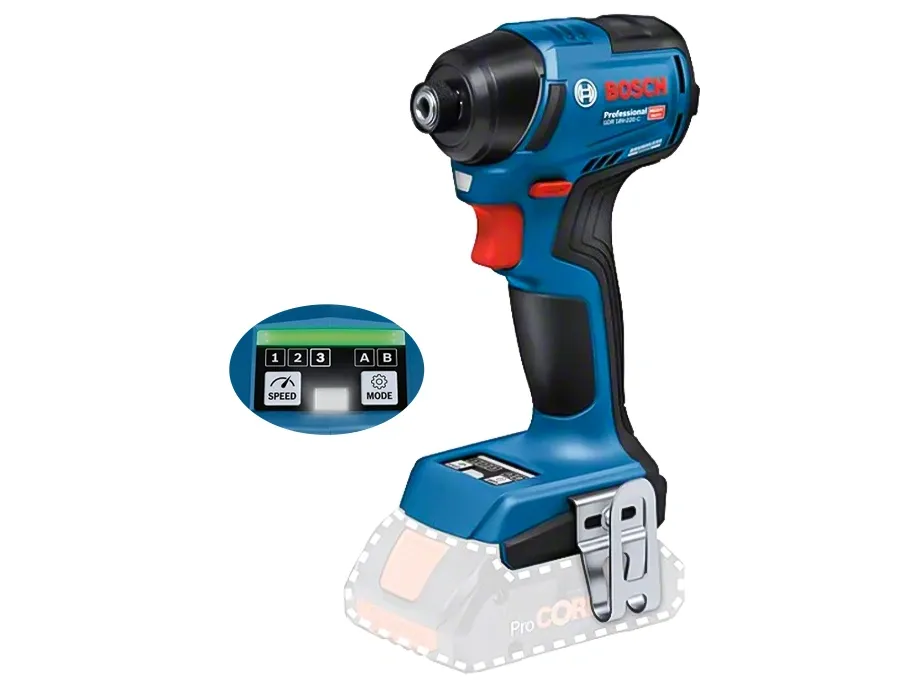 Máy vặn vít dùng pin 18V Bosch GDR 18V-220 C (06019L60L0, Chưa pin và sạc)