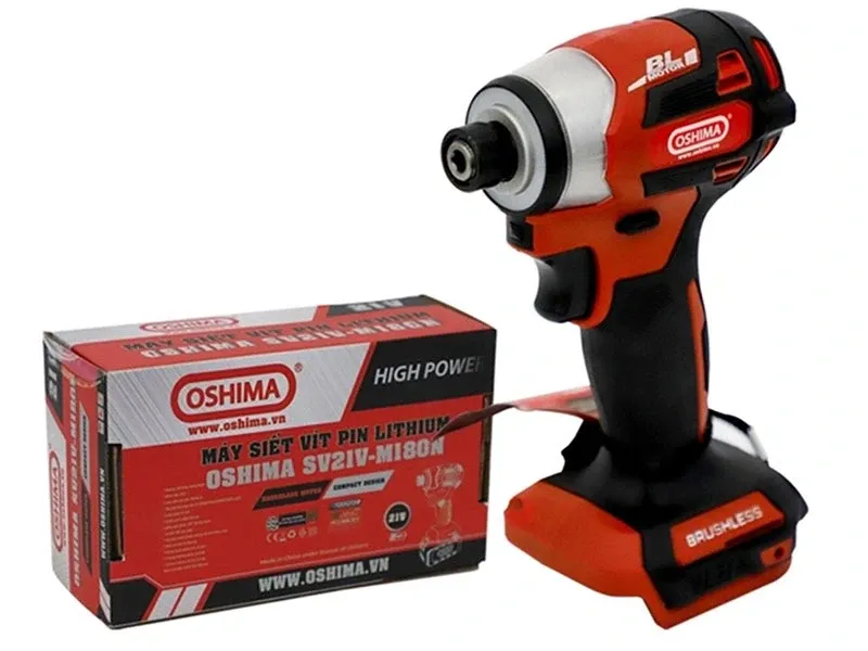 Máy vặn vít Oshima SV21V-M180N (chưa pin, sạc)