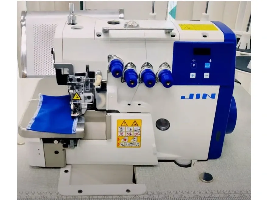 Máy vắt sổ 2 kim 4 chỉ JIN M1-424NS mô tơ liền trục