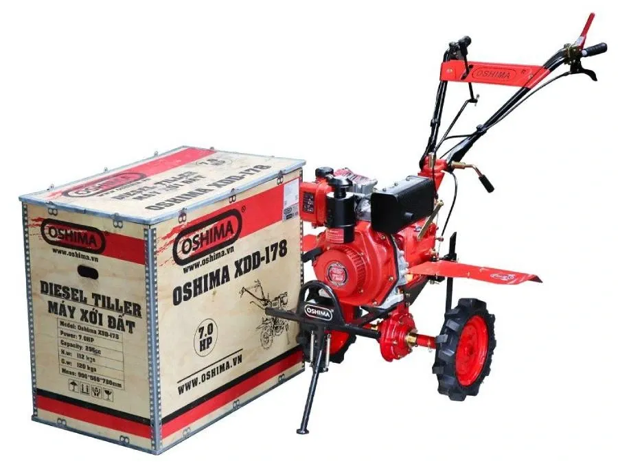 Máy xới đất chạy dầu Oshima XDD-178