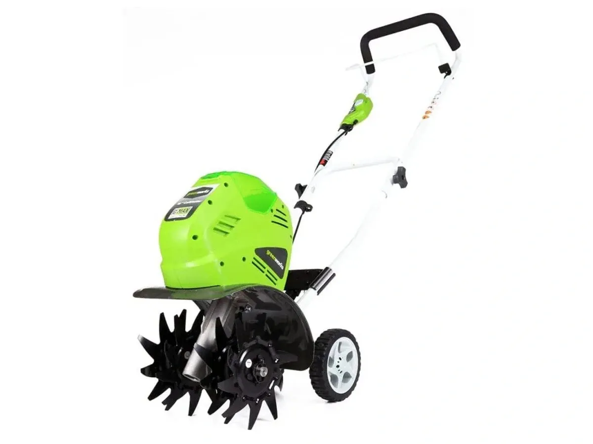 Máy xới đất dùng pin 40V Greenworks 27037 (Chưa pin, sạc)