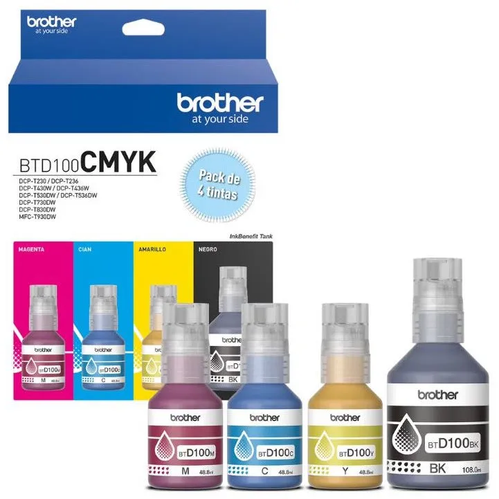 Mực in phun Brother LC-563 Bk/Y/M/C