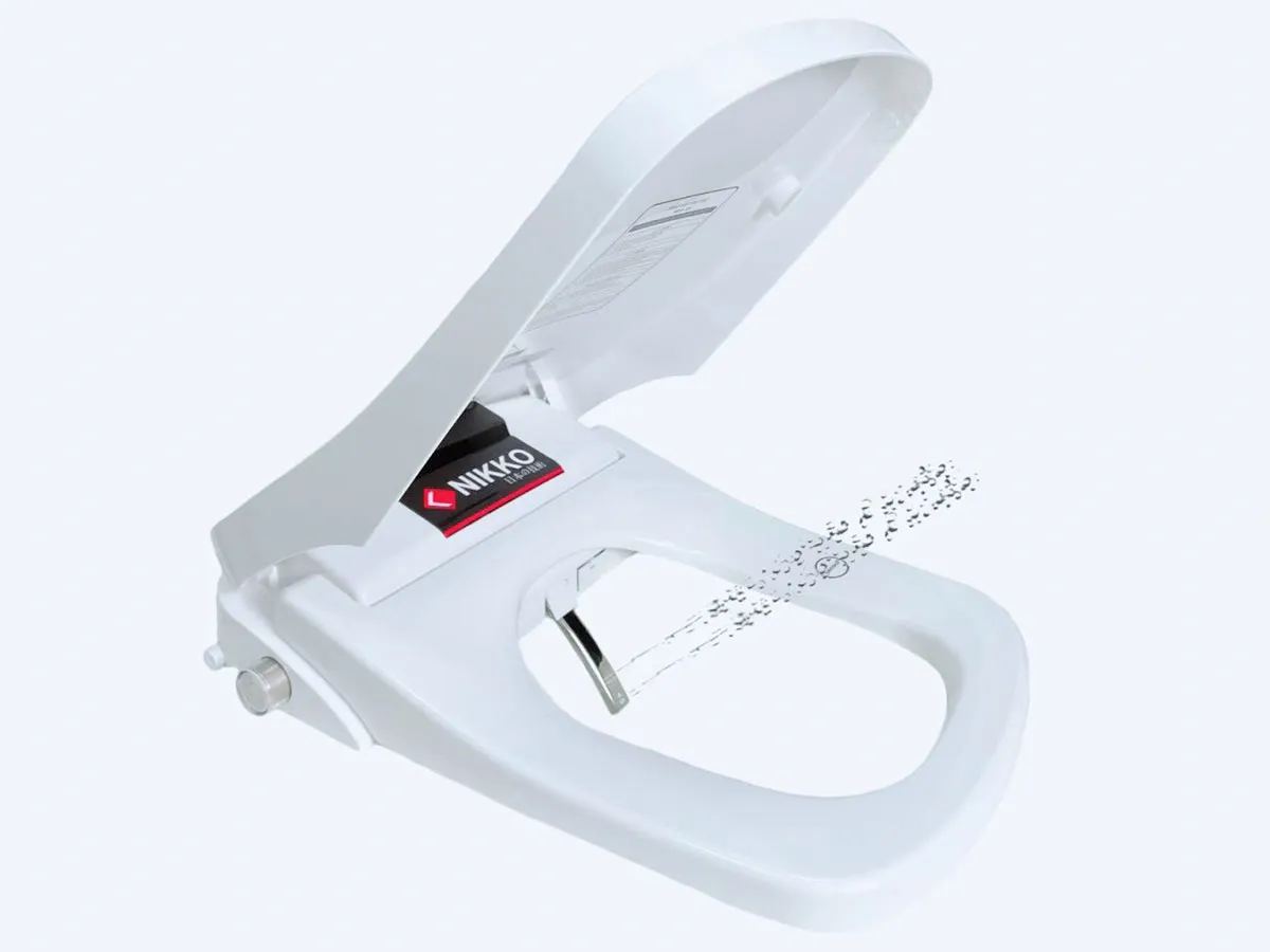 Nắp bồn cầu thông minh vuông Nikko P86183