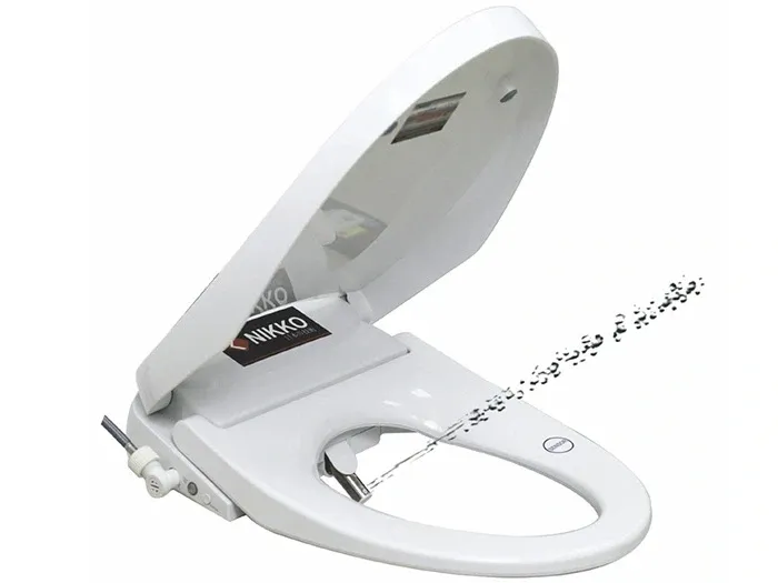 Nắp rửa thông minh Nikko P79073 (Kiểu chữ V, đóng mở nắp tự động, điều khiển từ xa)