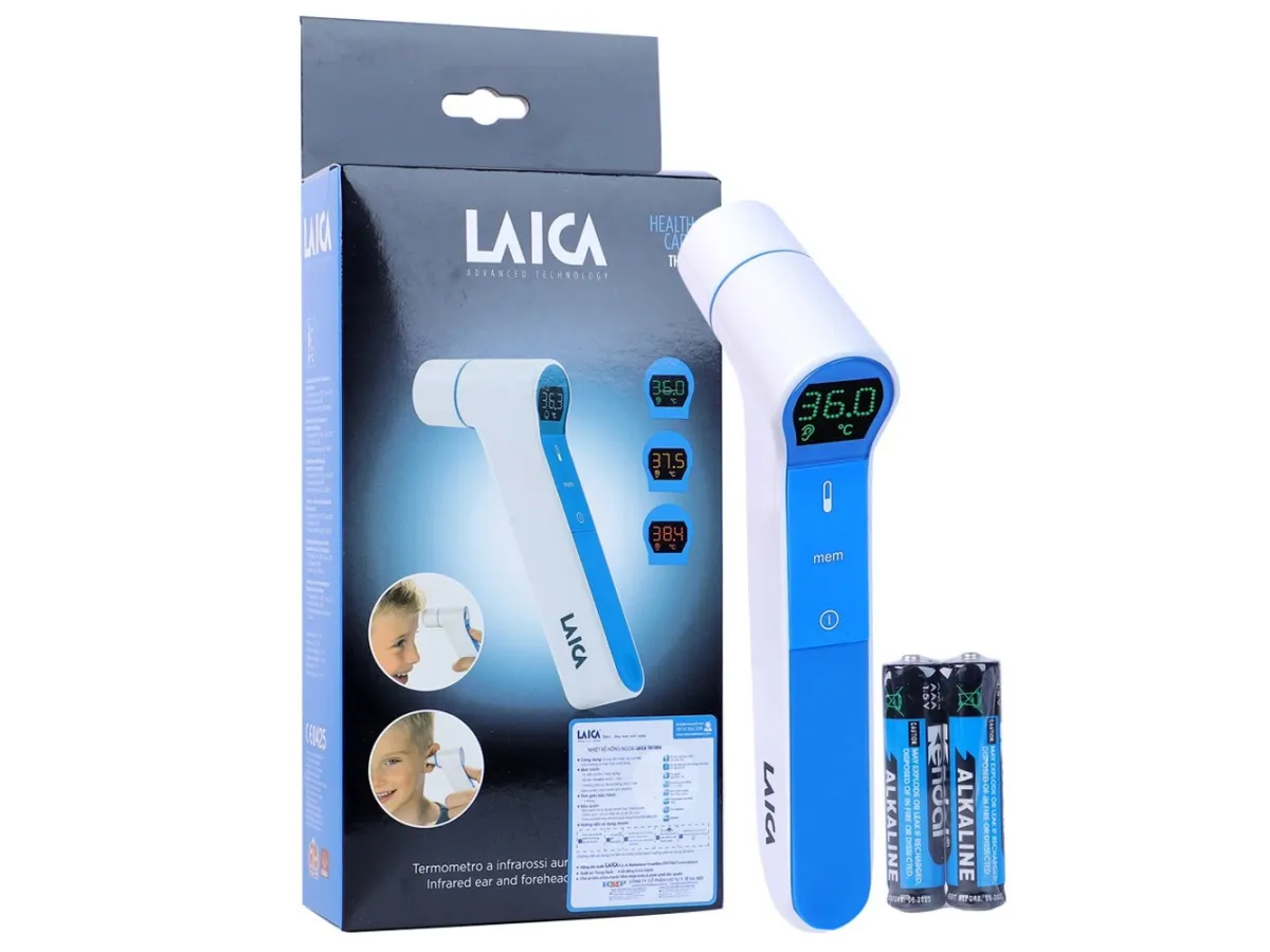 Nhiệt kế điện tử đa chức năng Laica TH1004