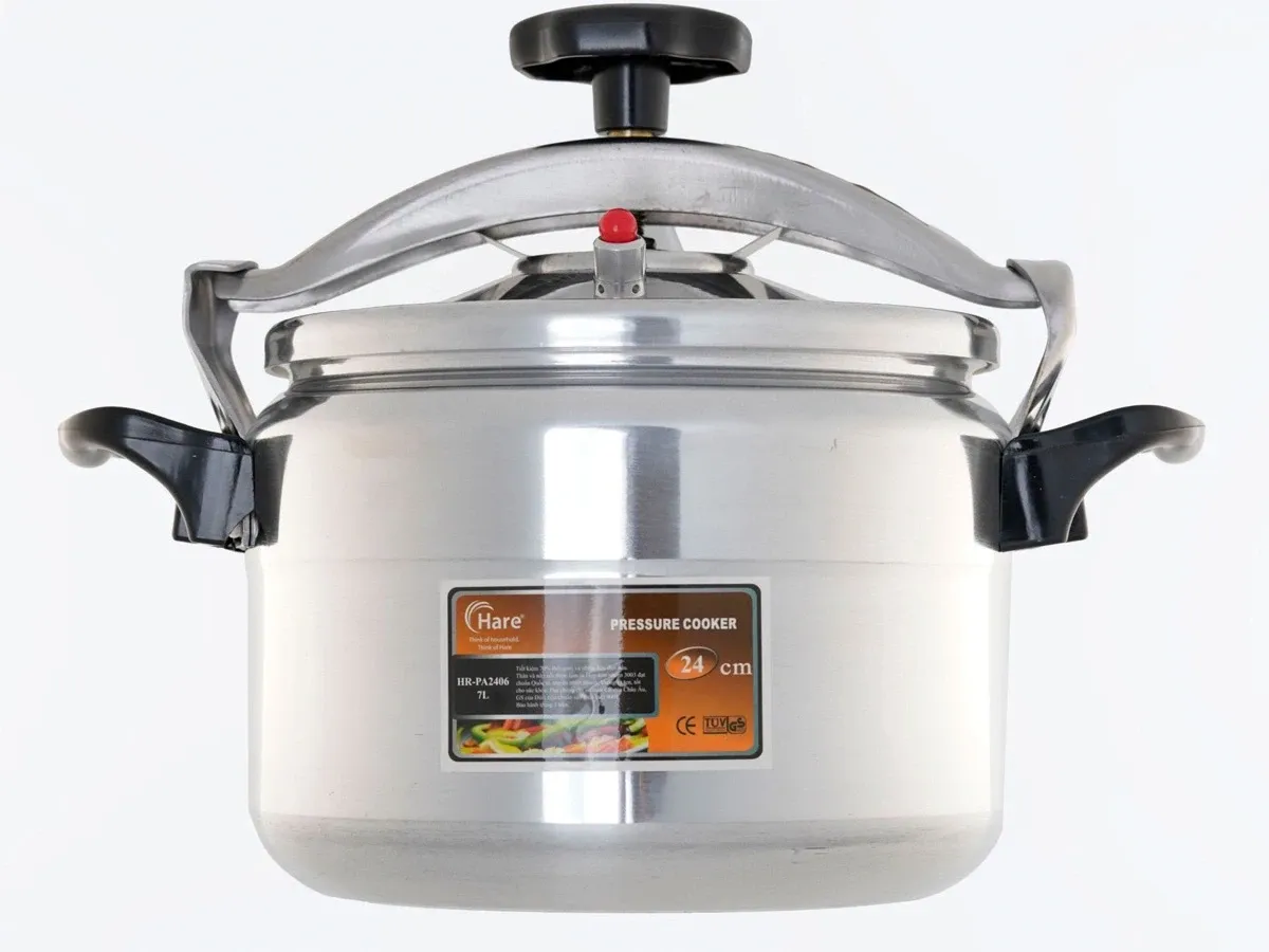 Nồi áp suất nhôm đáy từ Hare HR-PA2206 (22cm, 5 lít)