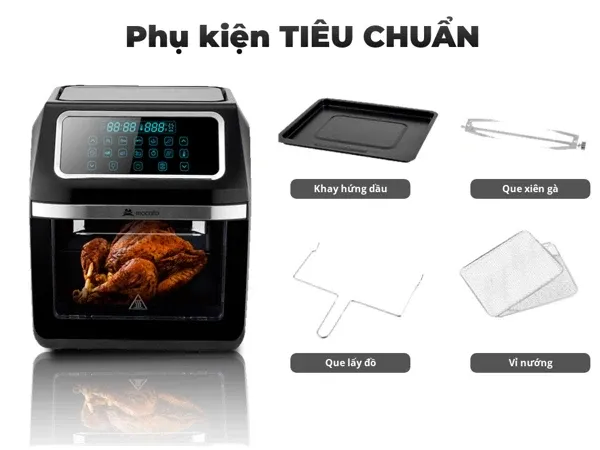 Nồi chiên không dầu Mocato M607 - 12 lít