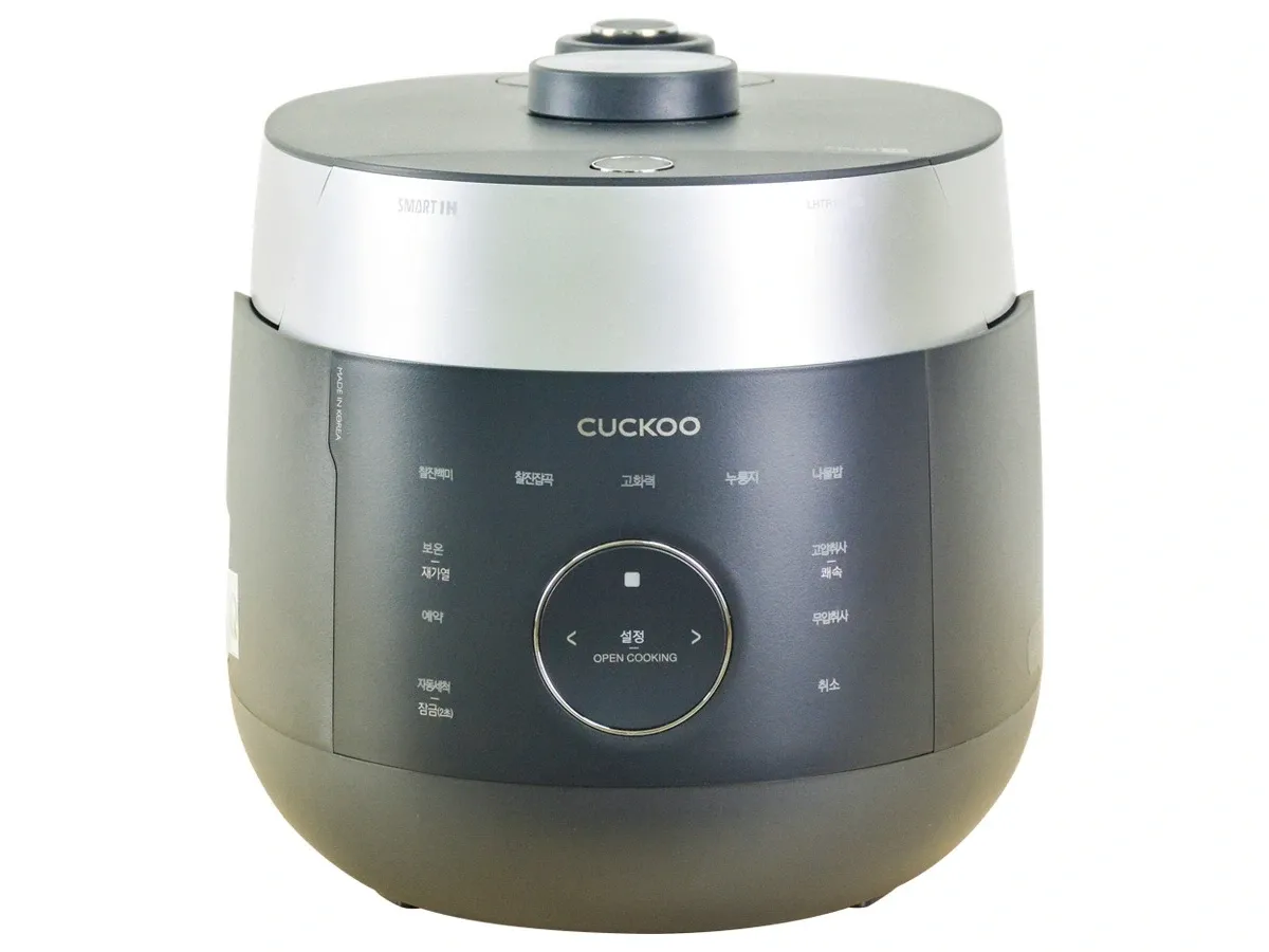 Nồi cơm điện cao tần áp suất kép Cuckoo CRP-LHTR1010FB 1.8 lít (đen)