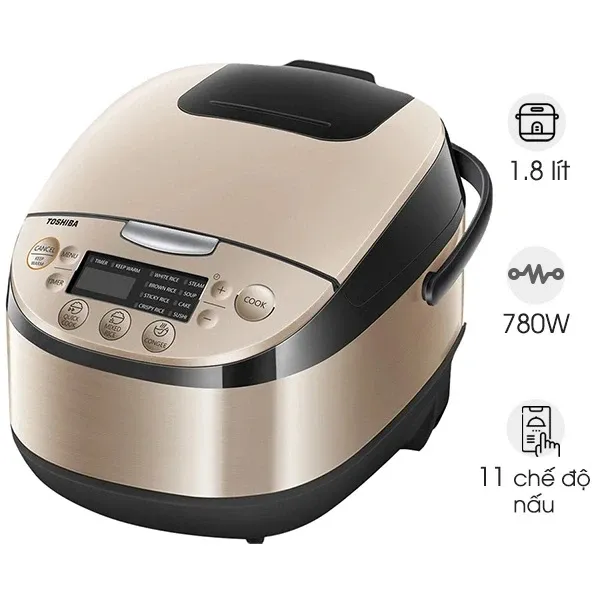 Nồi cơm điện tử Toshiba RC-18DR3PV(G)