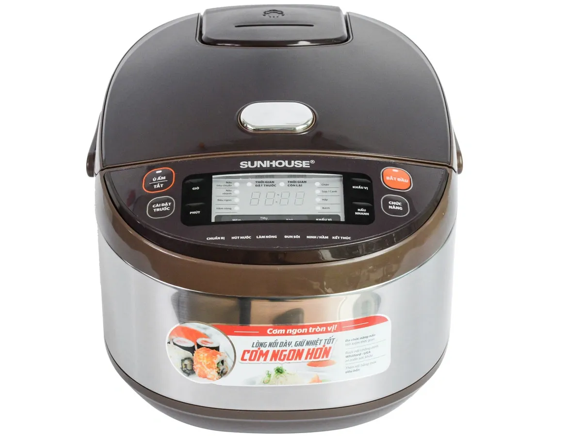 Nồi cơm điện tử 1.5 lít Sunhouse SHD8905C