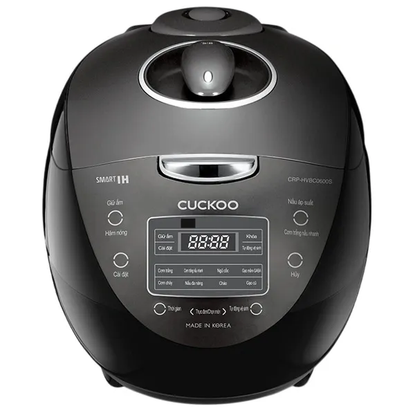 Nồi cơm điện tử áp suất cao tần Cuckoo CRP-LHBR0600F/GRGRCRCKV - 1.08 lít