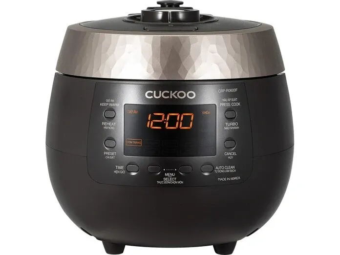 Nồi cơm điện tử áp suất Cuckoo 1.08 lít CRP-R0600F / BKGBCRVNCV