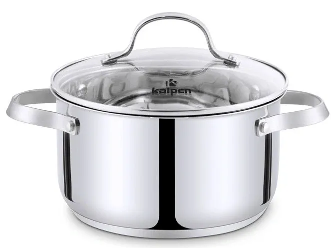 Nồi Inox 304 cao cấp 5 đáy Kalpen Lermat L24