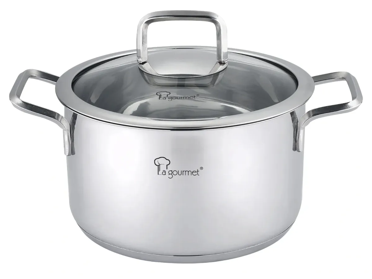 Nồi inox 304 Nova cao cấp 5 đáy La Gourmet 412485 - 24cm