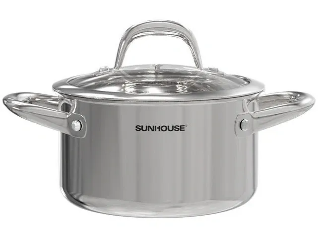 Nồi Inox 304 đáy liền Sunhouse SHG706-18