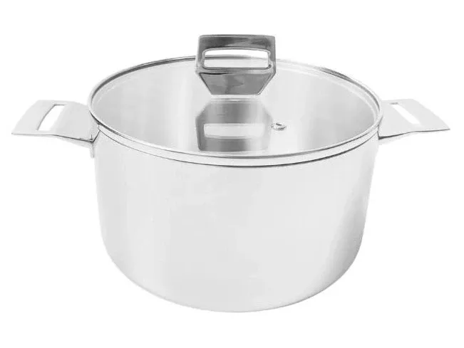 Nồi inox thân đáy liền 3 lớp Kaiyo size 20cm
