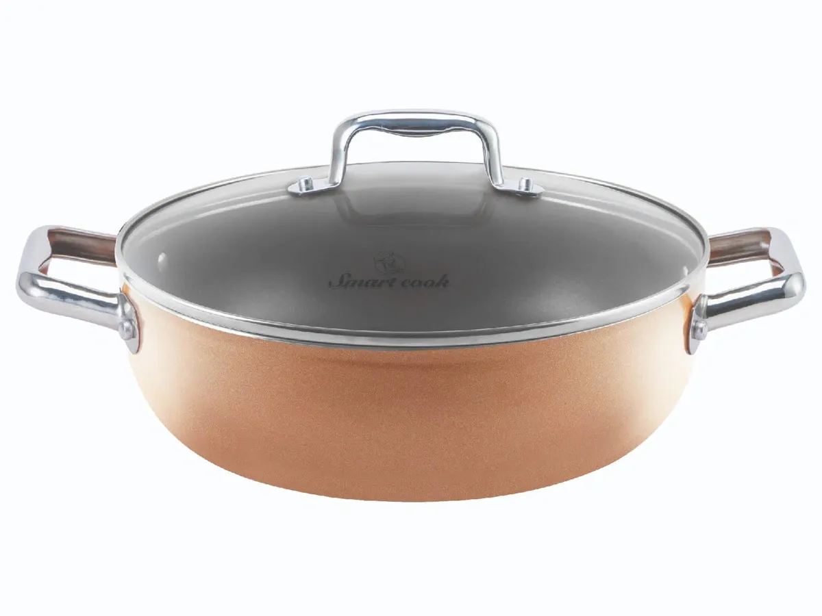 Nồi lẩu chống dính vân đá Smartcook SM-5552KMB size 26cm