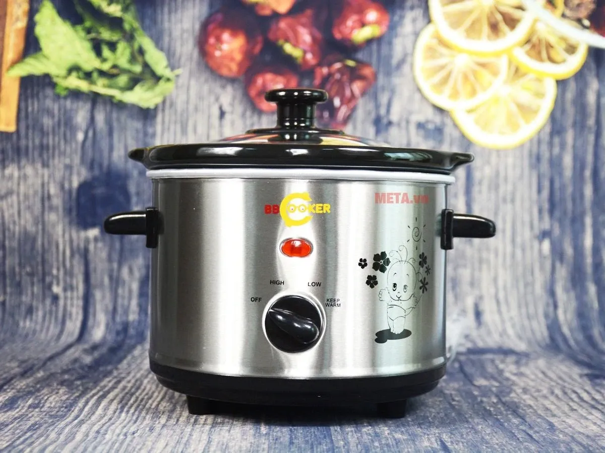 Nồi nấu cháo chậm BBcooker BS15 (1,5 lít)