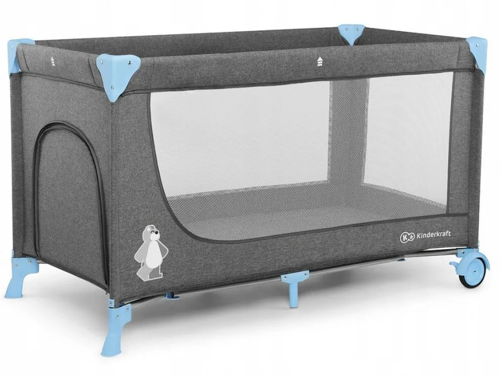 Nôi ngủ cho bé Kinderkraft Joy (KK.JOY-W/O.ACCE) không kèm phụ kiện đồ chơi và treo nôi