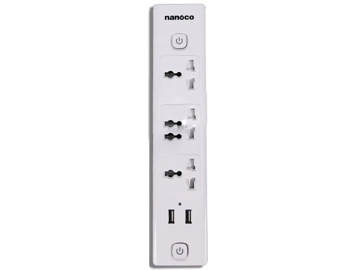 Ổ cắm có dây Nanoco NES332U-3