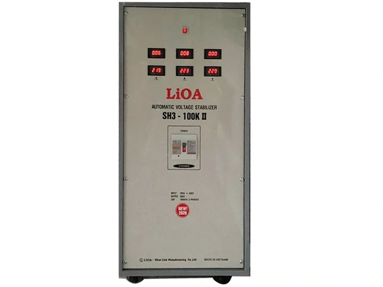 Ổn áp Lioa 100KVA 3 pha DR3-100KII dải 160V