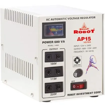 Ổn áp rờ le Robot 600VA