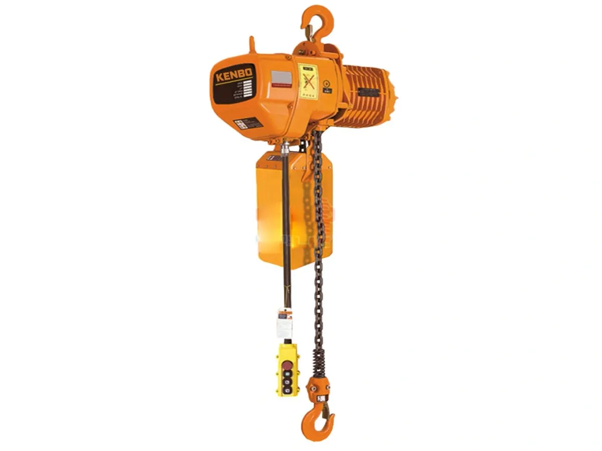 Pa lăng xích điện cố định Kenbo KB01-01 1 tấn 6m (1 đường xích)
