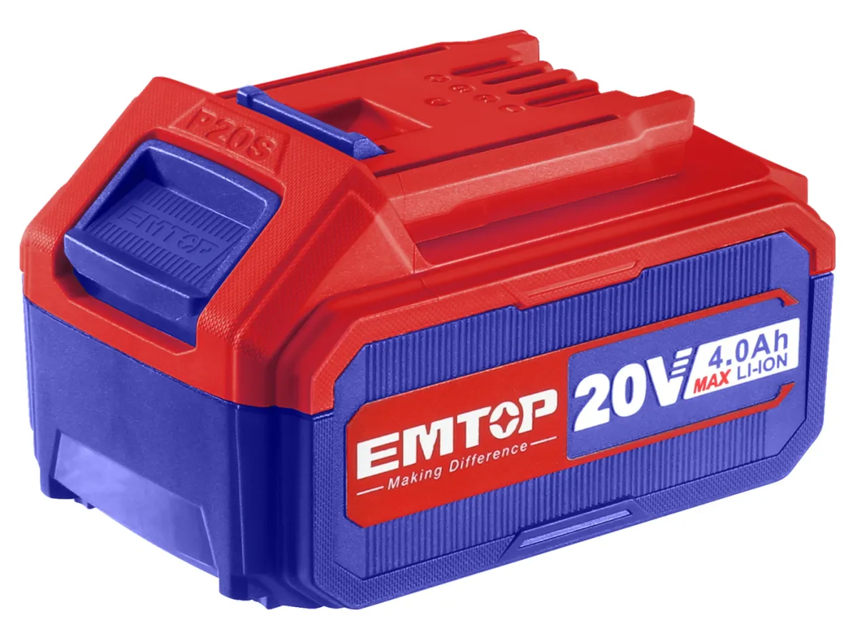 Pin Lithium 20V 4AH Emtop EBPK20021