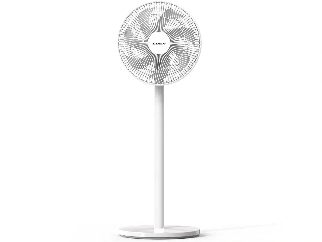 Quạt cây 7 cánh Coex CF-7124 màu trắng