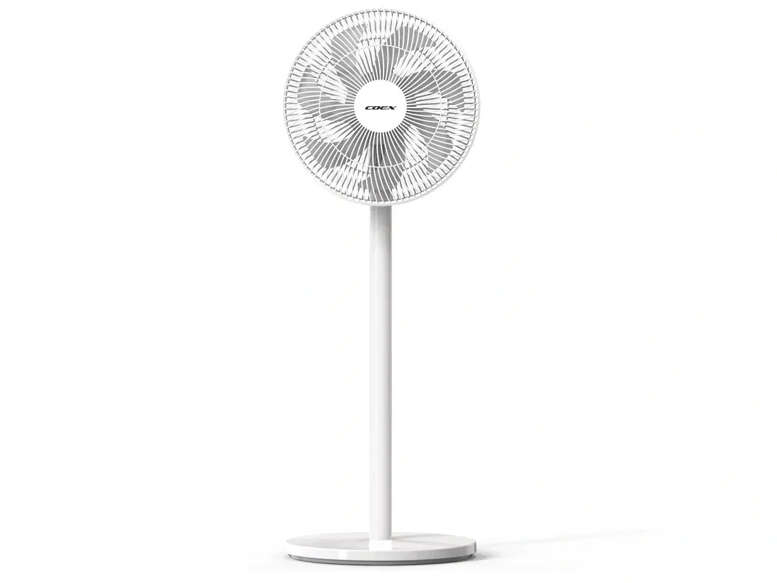 Quạt cây 7 cánh Coex CF-7125A - Màu trắng (Điều khiển từ xa)