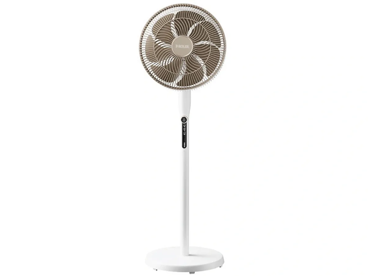 Quạt cây thông minh 7 cánh Roler RF-7124A màu trắng (Điều khiển từ xa)