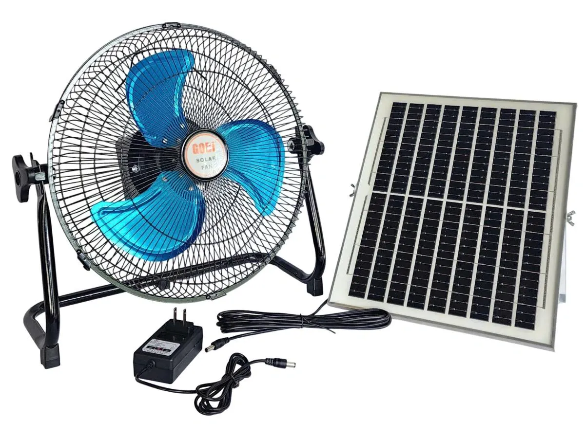 Quạt sàn Gobi GF-118 (kèm tấm pin năng lượng mặt trời)