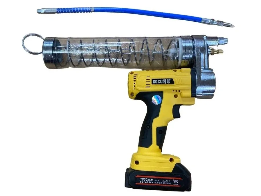 Súng bơm mỡ cầm tay dùng pin 21V Kocu GZ-D614 (600cc, 2.200Ah)
