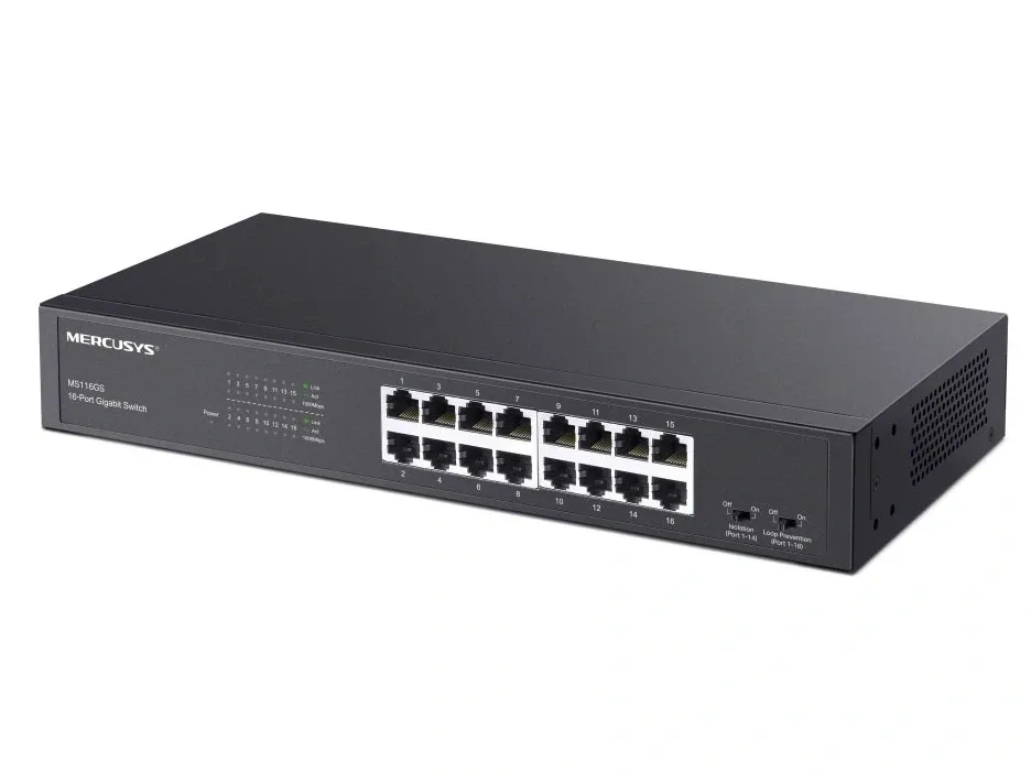 Switch Gigabit Mercusys MS116GS